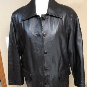 Women's Genuine Leather Jacket Coat Fur
